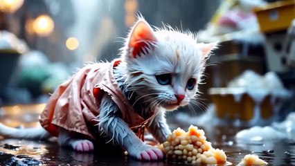 Poor Orphan Kitten’s Struggle for Revenge