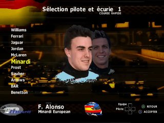 Formula One 2001 online multiplayer - ps2