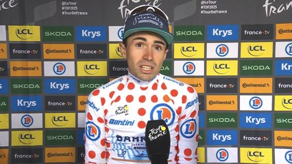 Tour de France 2025 - Lenny Martinez : "Le plan parfait était de passer en tête des trois premiers cols..."