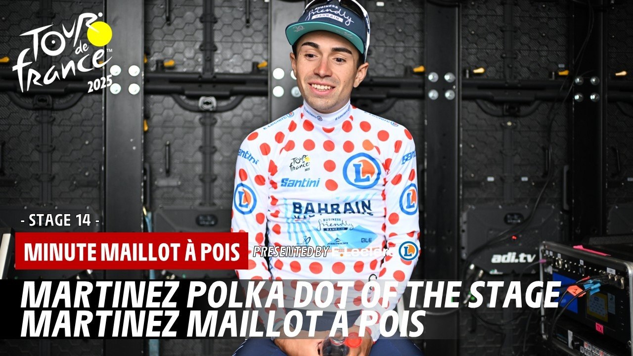 E.Leclerc Polka Dot Jersey Minute - Stage 14 - Tour de France 2025