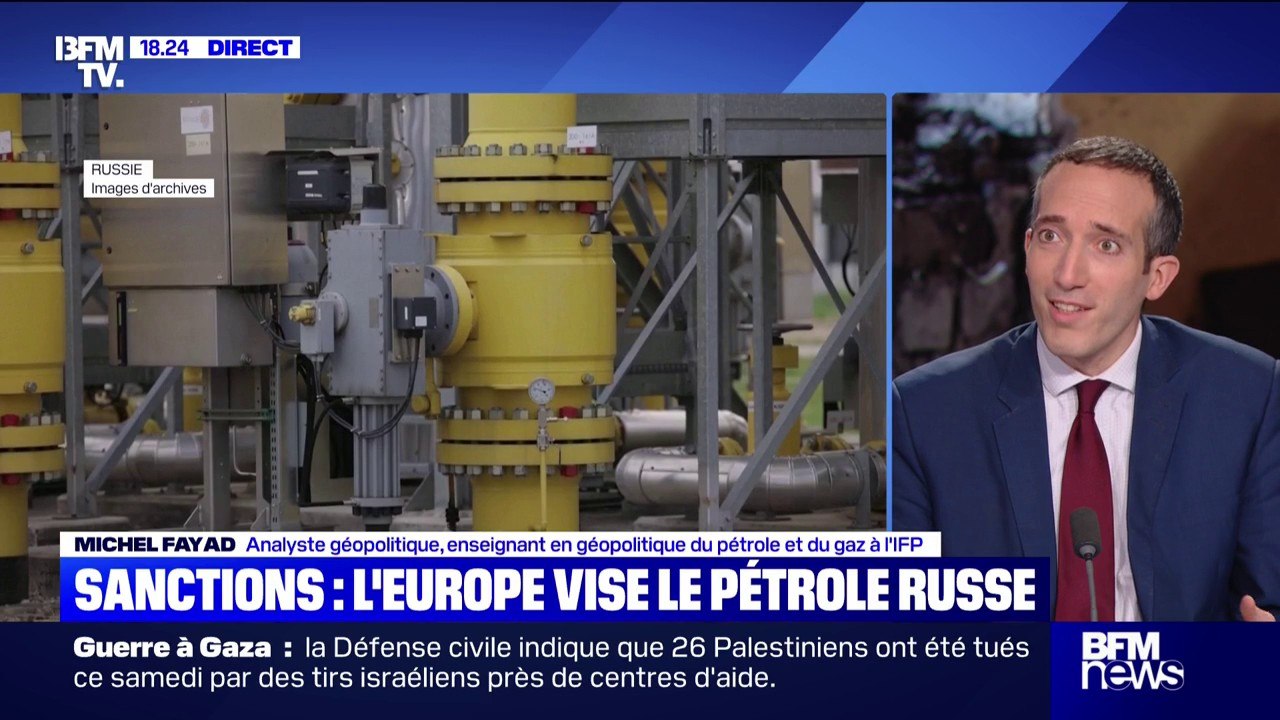 Sanctions européennes sur le pétrole russe: pour Michel Fayad, analyste géopolitique "ces mesures sont très limitées"