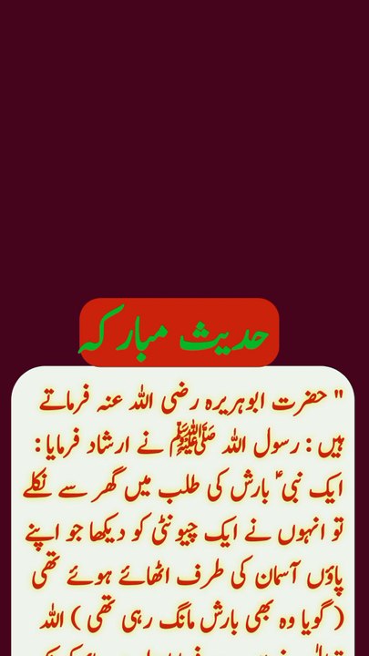 بارش کی طلب