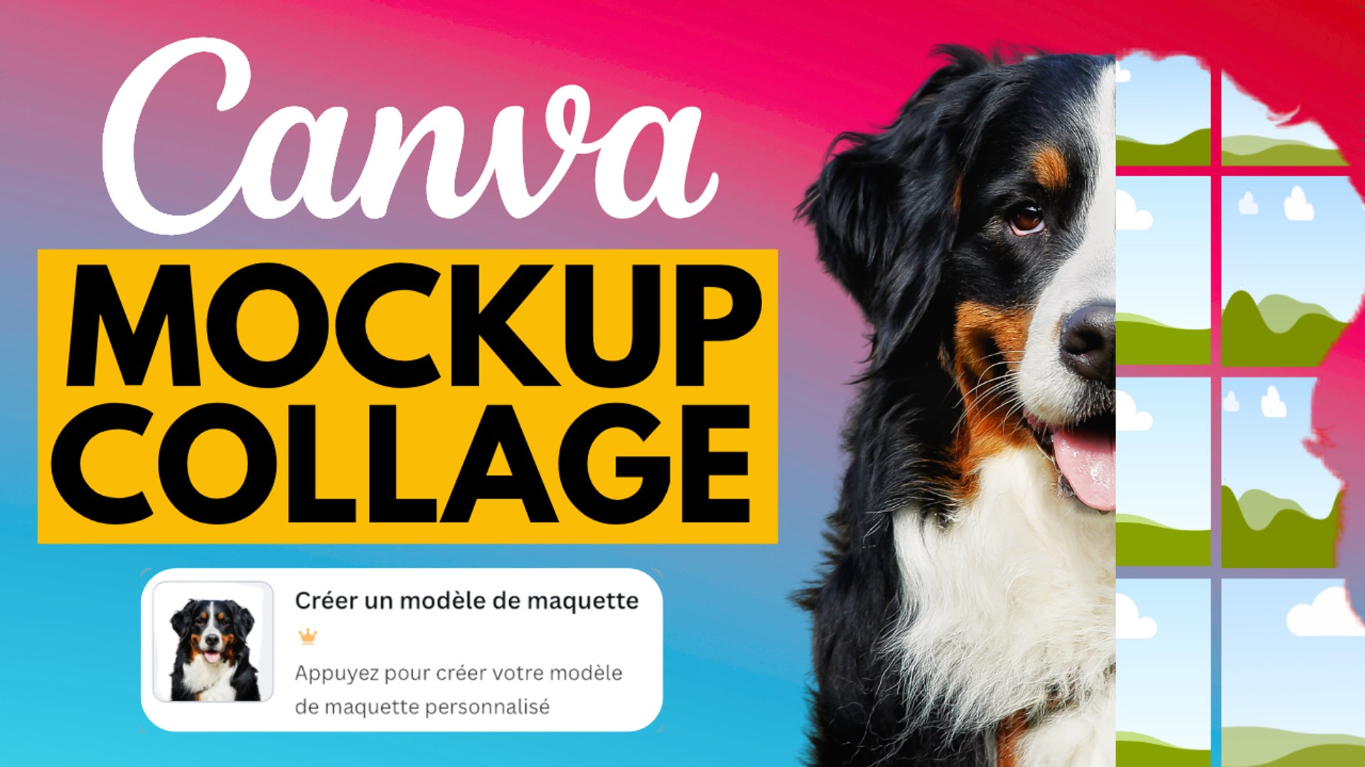 Créer un Collage Photo Personnalisé avec CANVA