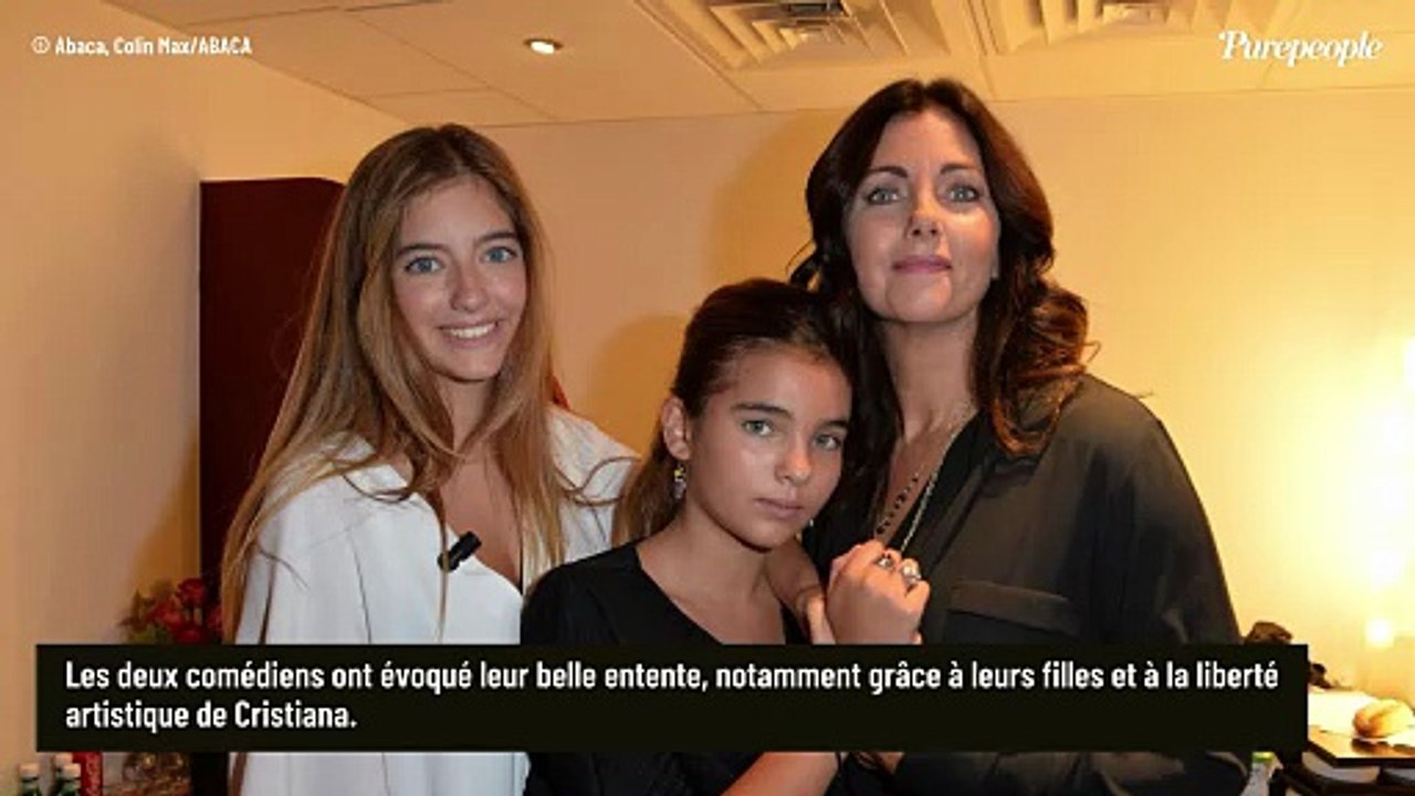 "C'est grâce à nos filles Toscane et Elisa" : Cristiana Reali et Francis Huster ont réussi leur séparation, leur entente étonne même certains