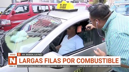 Escasez de combustible en todo el país