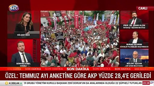 Son anket miting meydanında açıklandı! Fark Temmuz'da da açılmaya devam ediyor