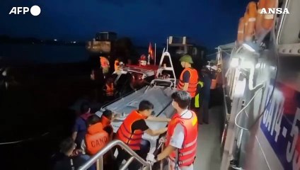 Naufragio di un battello turistico in Vietnam, oltre 30 morti