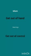 idioms/ general knowledge