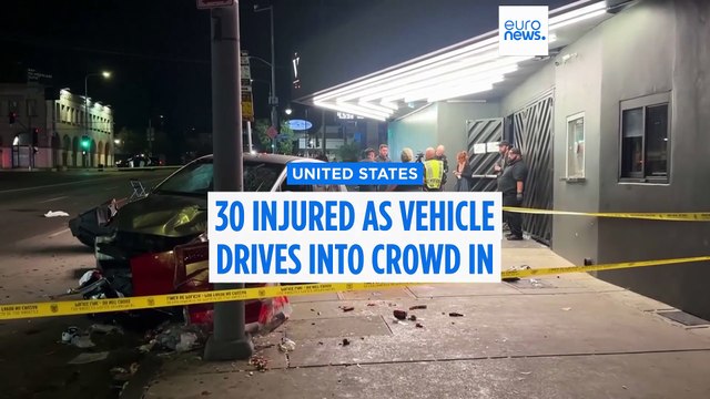 30 injured as vehicle drives into a crowd of people in East Hollywood