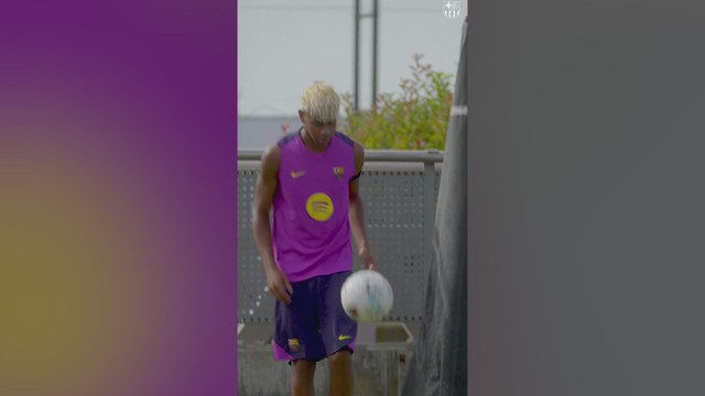 Lamine Yamal Stuns Everyone with Incredible Juggling Skills at Barça Training