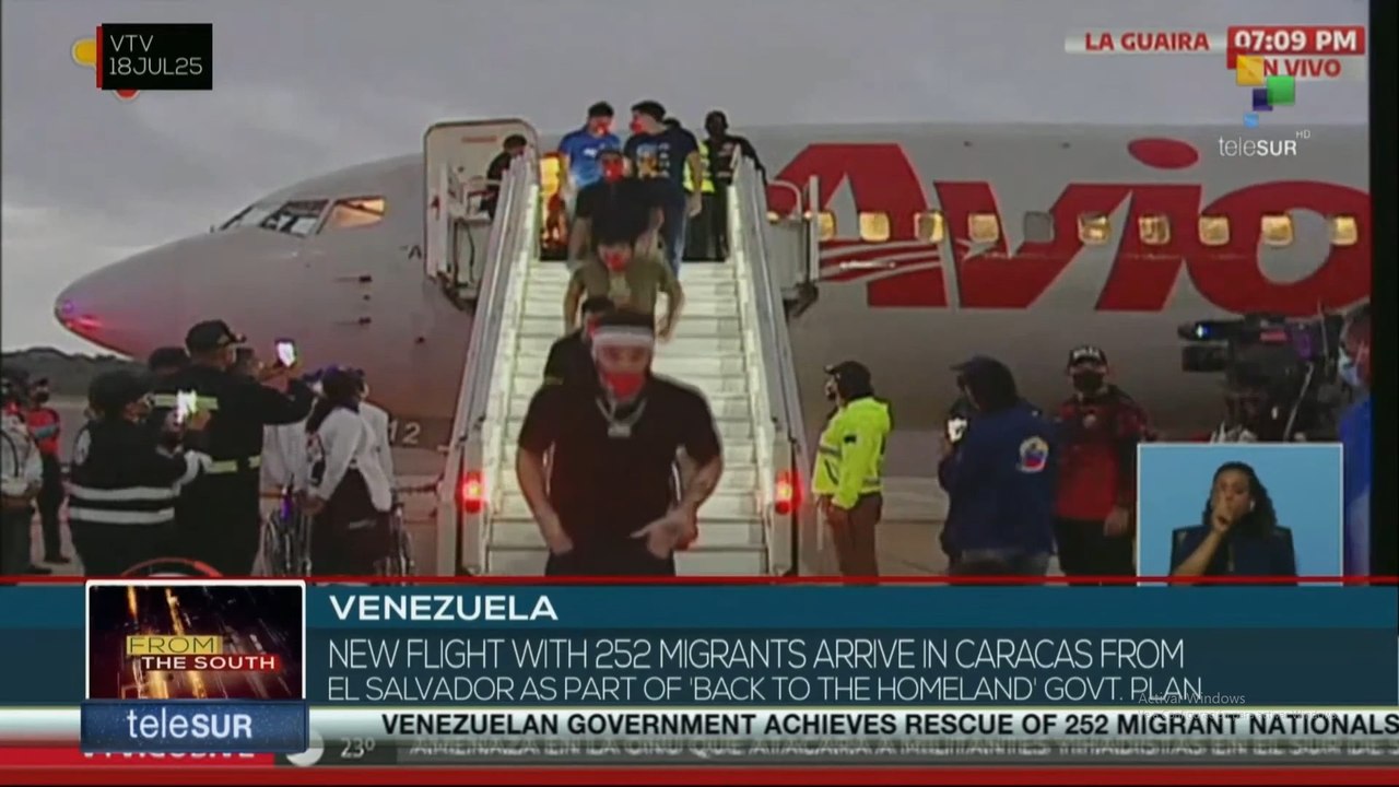Venezuela: 252 Venezuelan migrants are already back in their homeland