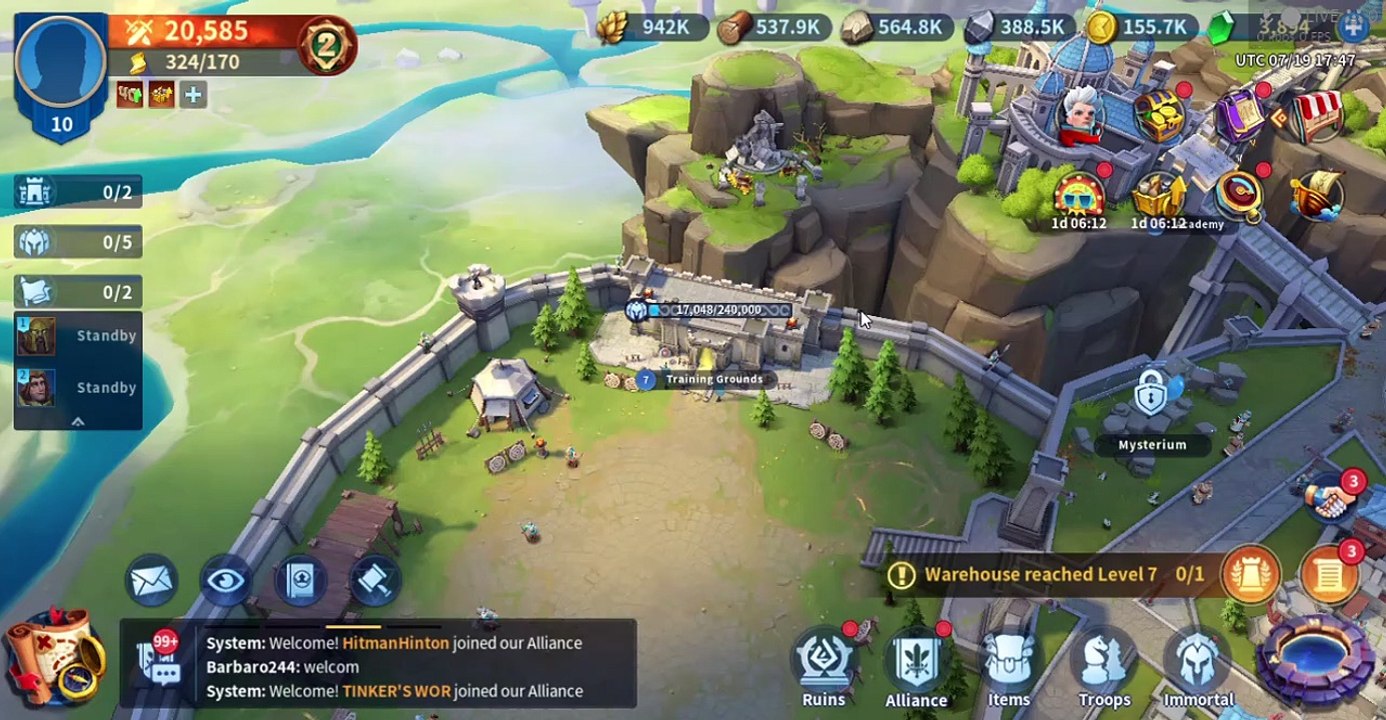 INFINITY KINGDOM GAMEPLAY