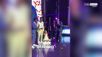 Vinícius y Rodrygo en fiesta de Militao