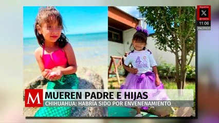 Tras desaparecer, son localizados sin vida padre e hijas en Chihuahua