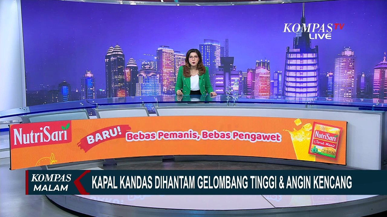 2 Kapal Kandas di  Pantai Tanah Ampo Bali Akibat Dihantam Gelombang Tinggi, Evakuasi Masih Terhambat