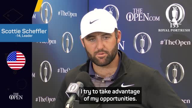 Scheffler insists winning The Open 'won't be easy' despite massive lead