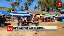 Se despliega operativo tras periodo vacacional en el estado de Nayarit