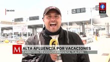 Alta afluencia en las carreteras tras inicio de periodo vacacional