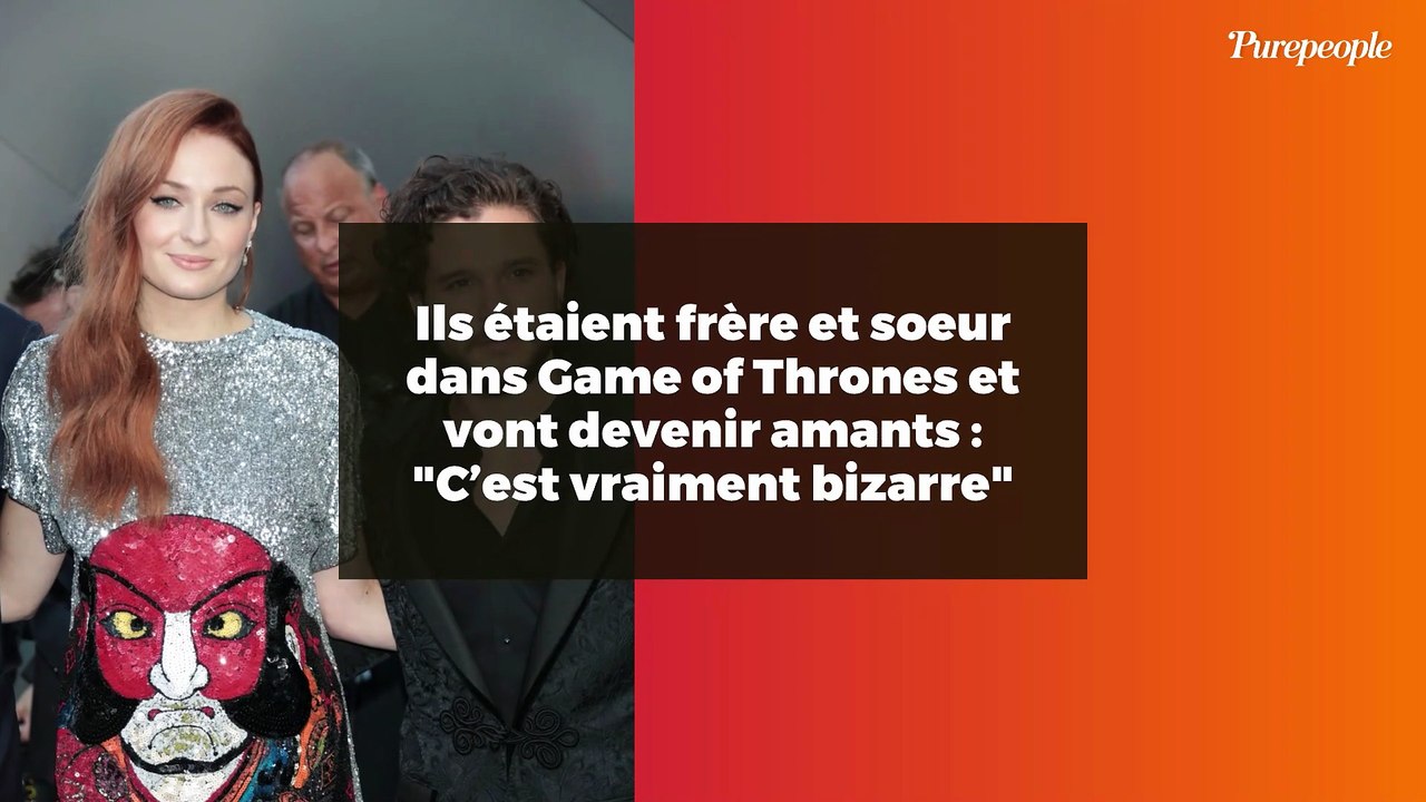 Ils étaient frère et soeur dans Game of Thrones et vont devenir amants : "C’est vraiment bizarre"