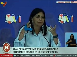 Vpdta. Rodríguez destacó que el Plan de las 7T impulsa un nuevo modelo económico diversificado