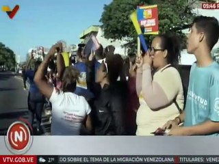 Juventud de Falcón promovió la participación en los próximos comicios con jornada de volanteo