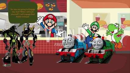 Lockdown Misbehaves at Red Robin - SuperLuigi26 The Mario Kart Gamer 2K5 (720p, h264)