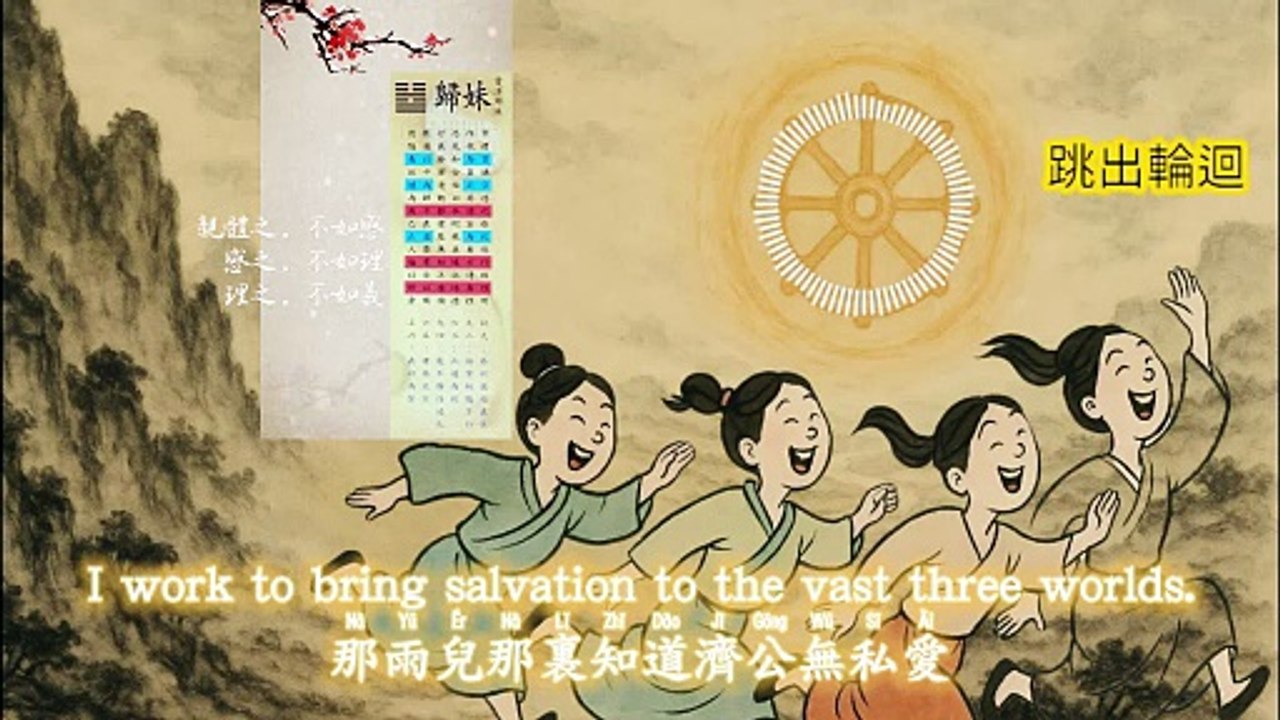 496 濟公活佛慈訓　調寄： Rhythm of the Falling Rain　👀《易起說卦》歸妹卦：光靠感覺合作？小心變成災難現場！⚡ https://open.firstory.me/user/cm6bf8gnk00ap01wn6gyfcy47/episodes