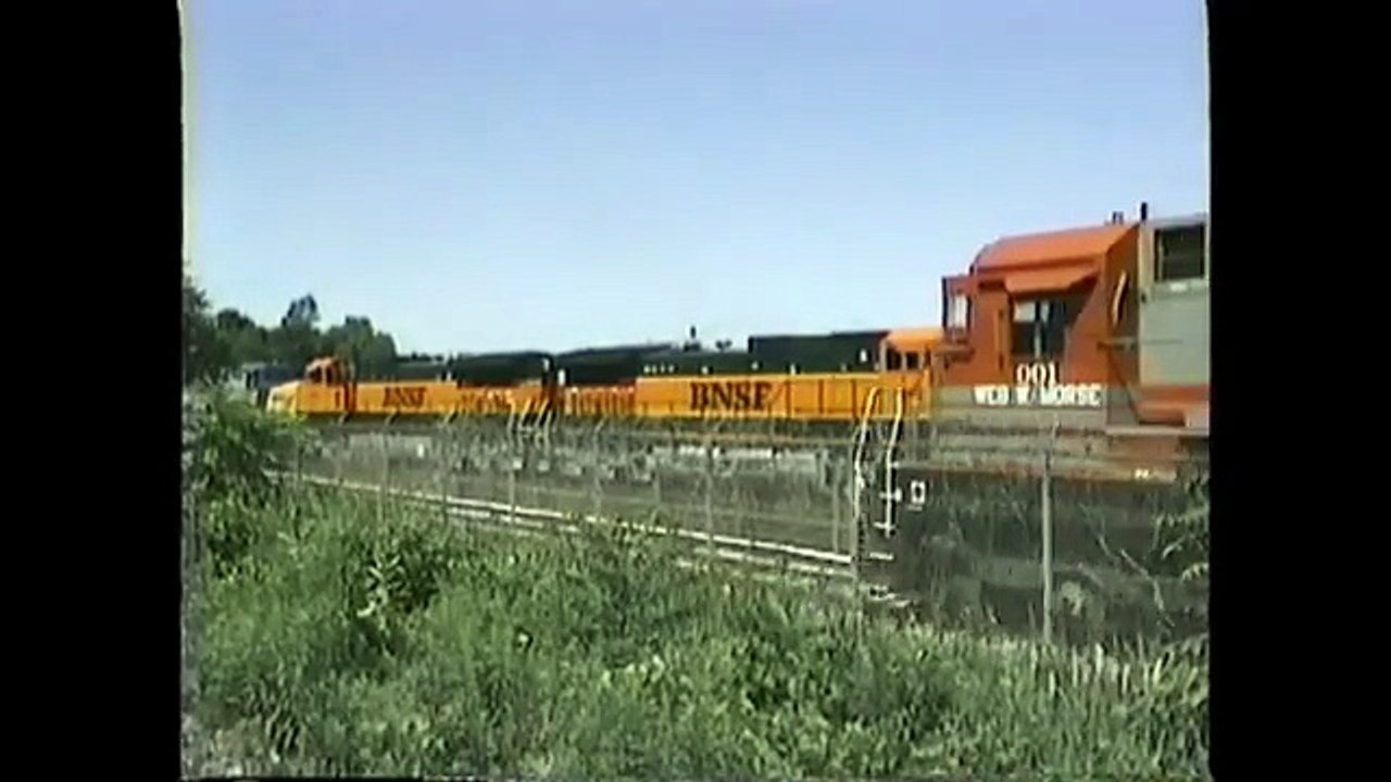 New CSX GE locomotives at Erie, PA. March through August 1996.