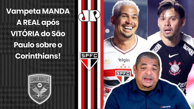 MEU DEUS DO CÉU! SABE o que o São Paulo FEZ com o Corinthians hoje??? Vampeta É DIRETO após 2 a 0!
