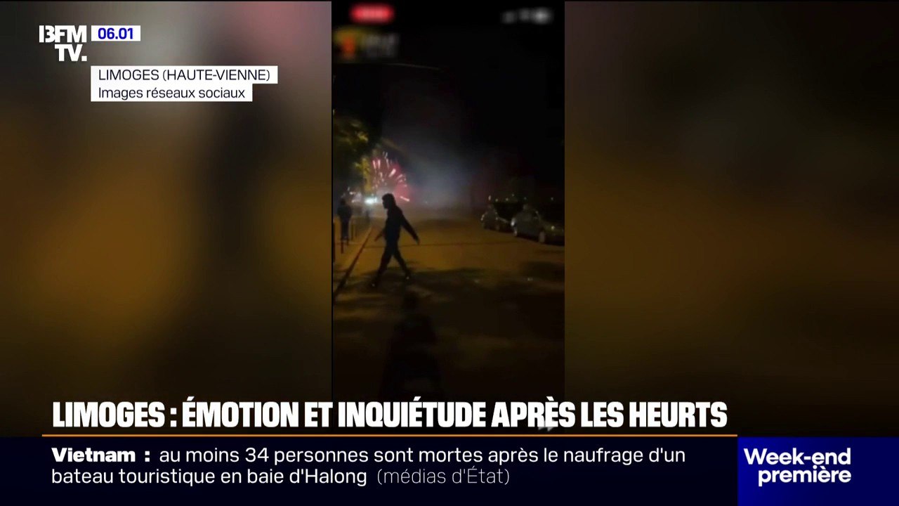 "Une guérilla urbaine": une nuit sous haute surveillance au lendemain des heurts à Limoges