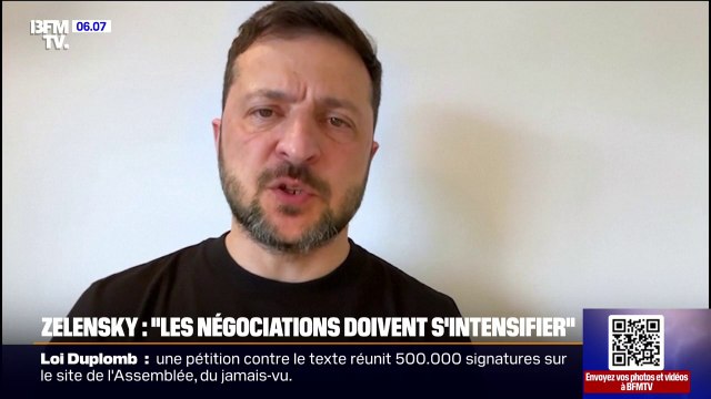 Guerre en Ukraine: Nous devons faire tout notre possible pour parvenir à un cessez-le-feu , déclare Volodymyr Zelensky