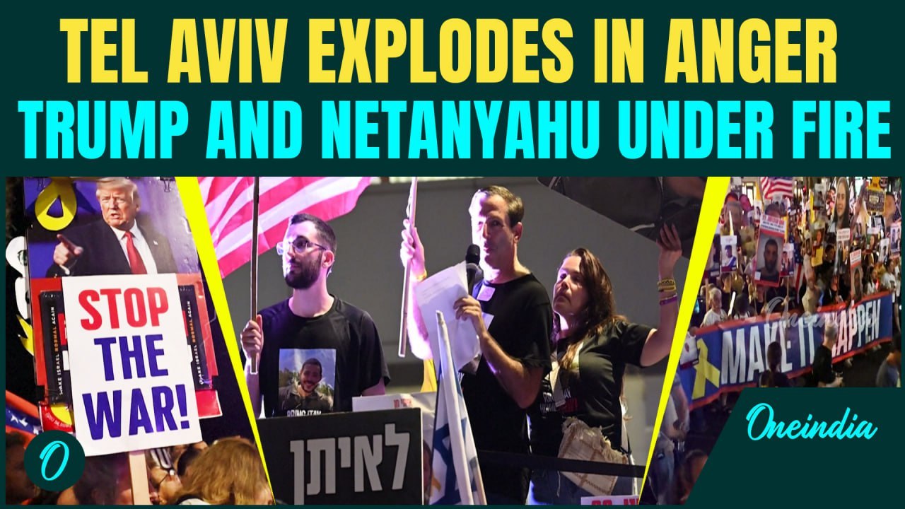 ‘Make Israel Great Again…’ MASSIVE Anti-Netanyahu Protests Erupt In Tel Aviv |Israelis Beg For Help