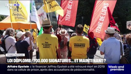 La pétition contre la loi Duplomb sur les pesticides atteint les 700.000 signatures sur le site de l'Assemblée nationale, un record
