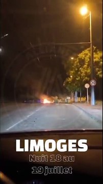 Très violentes émeutes urbaines ce week-end à Limoges, avec des dizaines d'assaillants et des policiers blessés : Ils veulent simplement montrer que le territoire leur appartient (Maire)