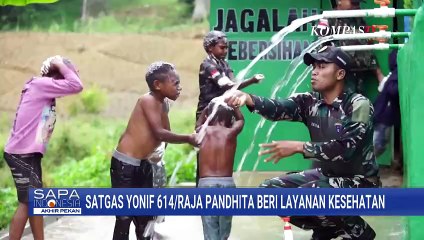 Satgas Yonif 614/Raja Pandhita Buka Layanan Kesehatan dan Edukasi di Pelosok Lanny Jaya