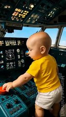 🚀baby_mistakenly_flies_plane😢_#automobile_#funny_#aviation(360p)