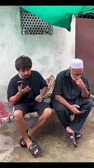 Fake_Calling_prank_with_baba_jaan_😂❤️wait_for_twist_#ytshorts_#funny_#unfreezemyacount_#prank(360p)