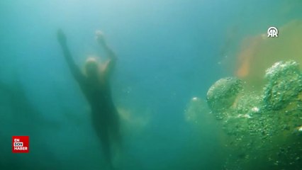 Ultra maraton yüzücüsü Bengisu Avcı, Kuzey Kanalı'nı geçti