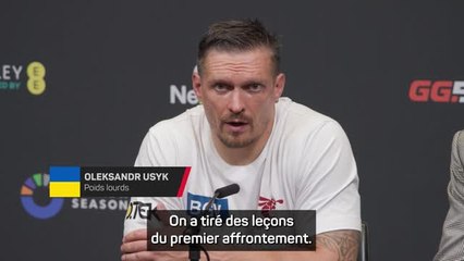 Poids lourds - Usyk : "Mon crochet du gauche s'appelle Ivan"