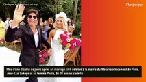 Nouvelle cérémonie de mariage pour Jean-Luc Lahaye et sa jeune épouse Paola, ils ont vu les choses en grand !