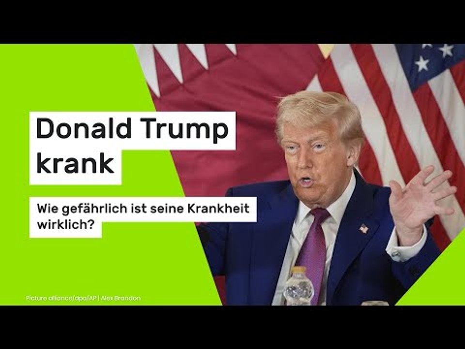 Donald Trump krank: Wie gefährlich ist seine Krankheit wirklich?