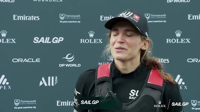 SailGP 2025 / Réactions des pilotes Jour 1 du Grand Prix Emirates Great Britain Sail de Portsmouth 🇬🇧