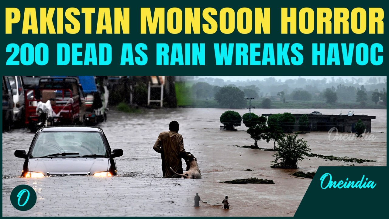 Pakistan Monsoon: 200 Dead, 560+ Injured As Punjab, Khyber Pakhtunkhwa, Sindh Crumble Under Rains