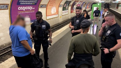 Muscu, conseils et contraventions... en patrouille avec le service sécurité de la RATP