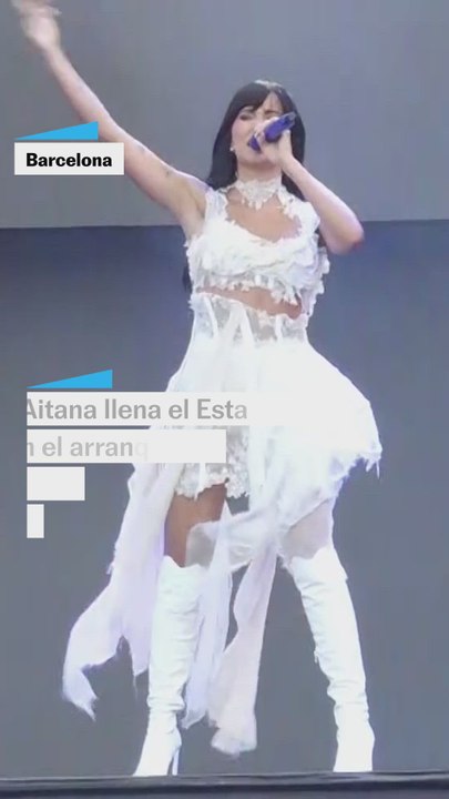 Aitana arranca su gira en Barcelona