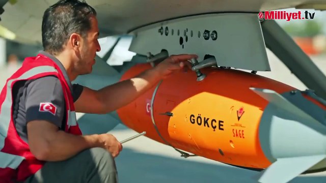 Yeni nesil güdüm kiti 'GÖKÇE'den başarılı atış! Bakan Kacır görüntüleri paylaştı