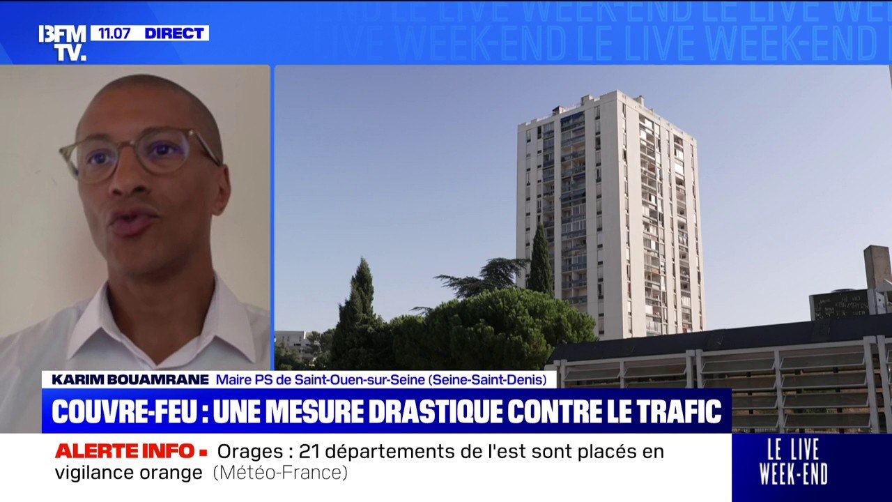 Couvre-feu des mineurs: "C'est en soutien aux familles", affirme Karim Bouamrane, maire PS de Saint-Ouen