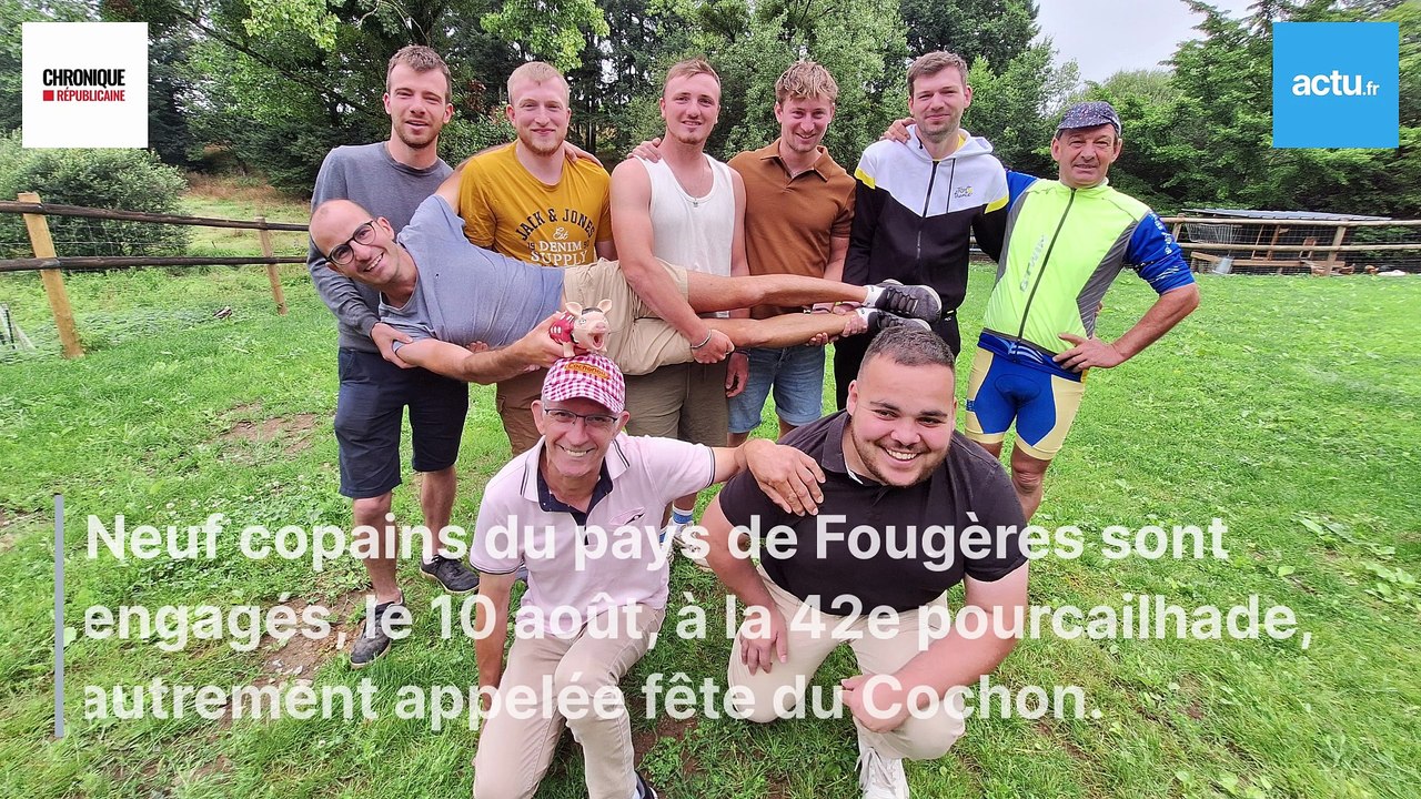 ils participent au championnat de France de cri de cochon