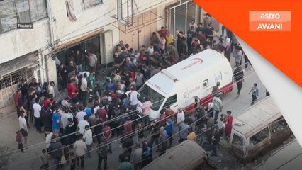 Tiga trak bekalan perubatan WHO dijangka masuk ke Gaza