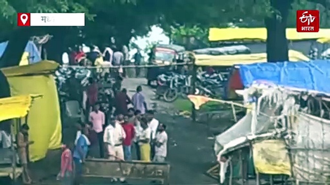 सीधी में मंदिर के पास बाढ़ में फंसे श्रद्धालु, शिवपुरी में मकान ढहने से 3 दबे